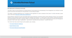 Desktop Screenshot of columbiasocialenterprise.org